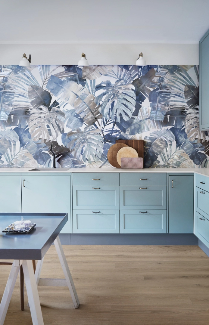 Marazzi White Deco – gres imitujący kolor w nowoczesnym domu jednorodzinnym