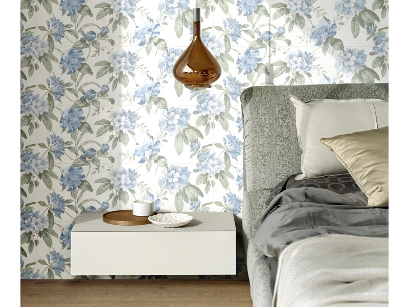 Marazzi Racconti gres o efekcie kamienia naturalnego w nowoczesnym apartamencie