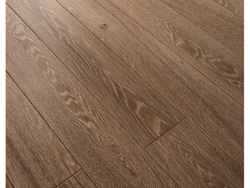 Gres porcelanowy Marazzi Treverkcharme drewno w luksusowym salonie