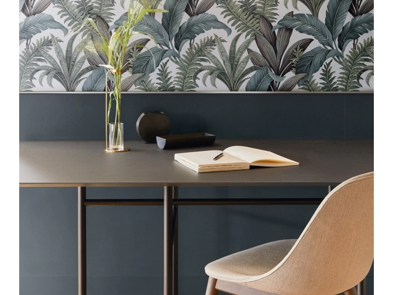 Gres porcelanowy Marazzi Poster kolor w luksusowym salonie
