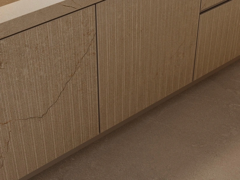 Marazzi Grande Stone Look – gres imitujący kamień naturalny w nowoczesnym domu jednorodzinnym
