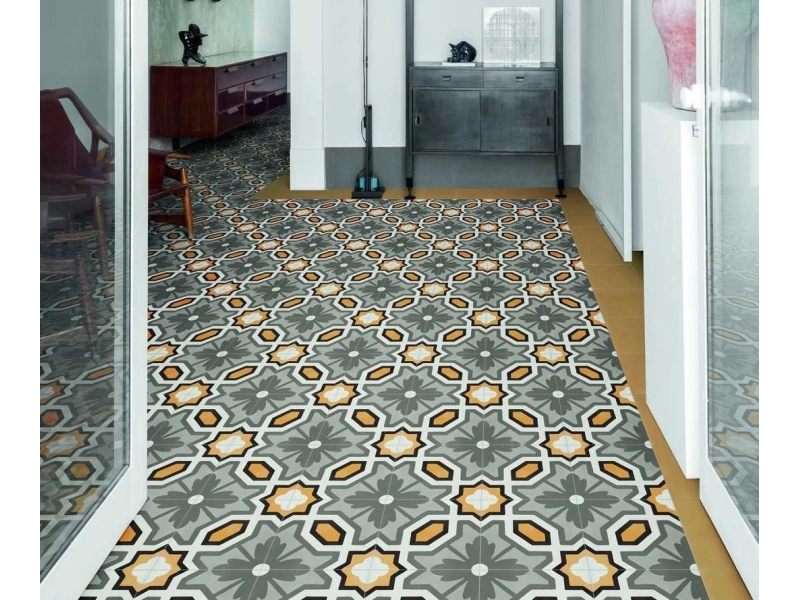 Gres porcelanowy Marazzi D_segni Colore kolor w minimalistycznym wnętrzu