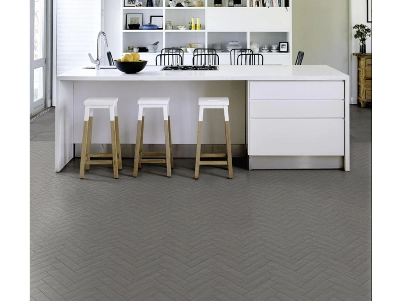 Marazzi Bricco gres o efekcie cegły w nowoczesnym apartamencie